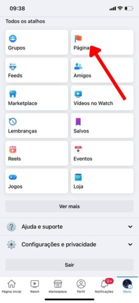 Facebook Páginas