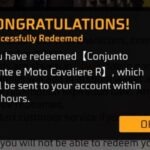 Free Fire Código