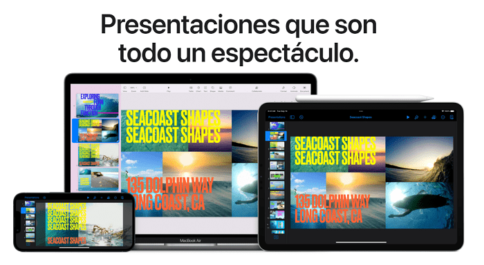keynote crear presentaciones