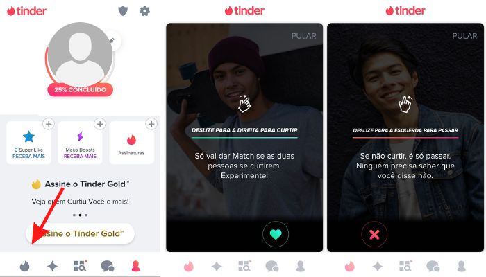 Como interagir na plataforma