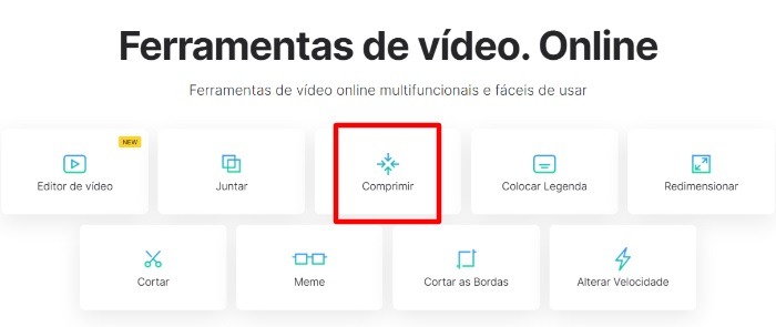 Ferramenta de compressão Clideo