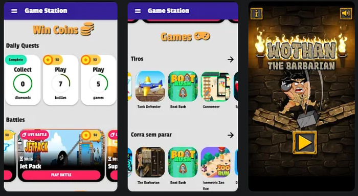 Game Station Jogos que dão dinheiro de verdade