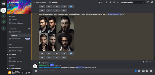 Images will be created with artificial intelligence