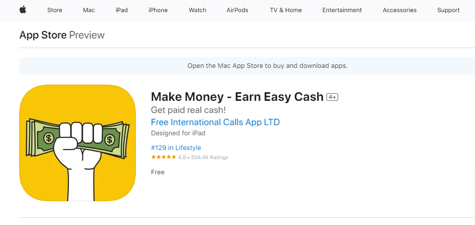 Make Money, jeux qui donnent de l'argent 