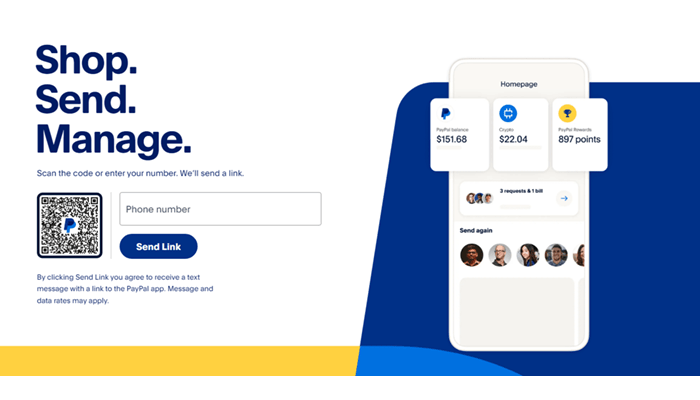 PayPal  Send money to Brazil