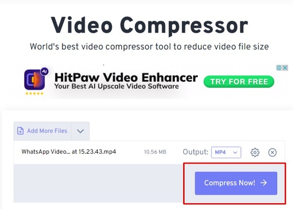 Video Compressor compactar video para WhatsApp