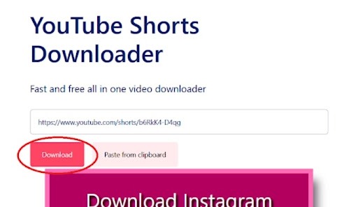 flashsave download Download videos on Youtube Shorts 