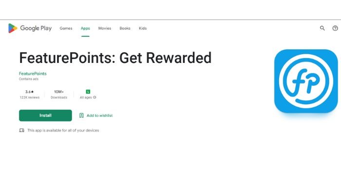 featurepoints, jeux qui donnent de l'argent 