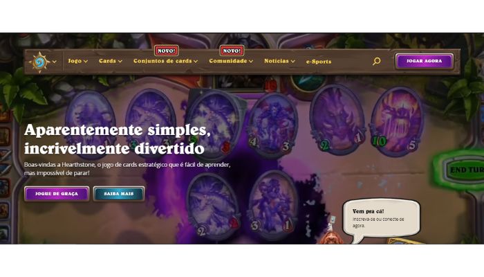 hearthstone, um dos jogos que dão dinheiro de verdade