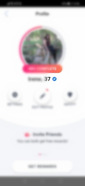 Tinder icône vérifiée