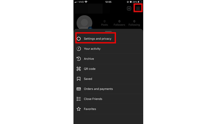 settings and privacy How to use Instagram
