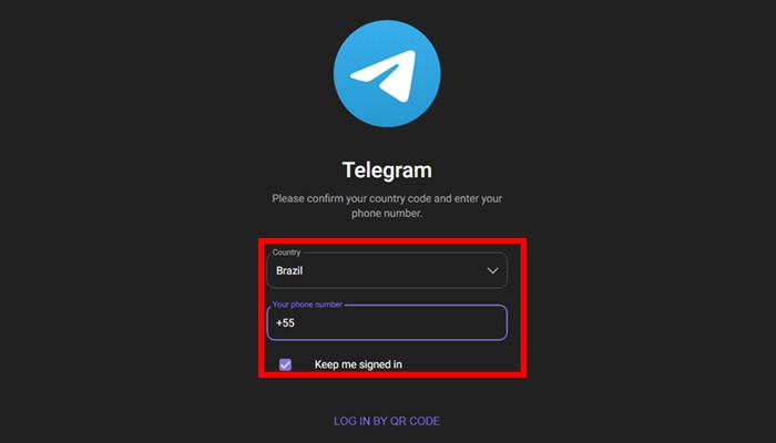 type in number 