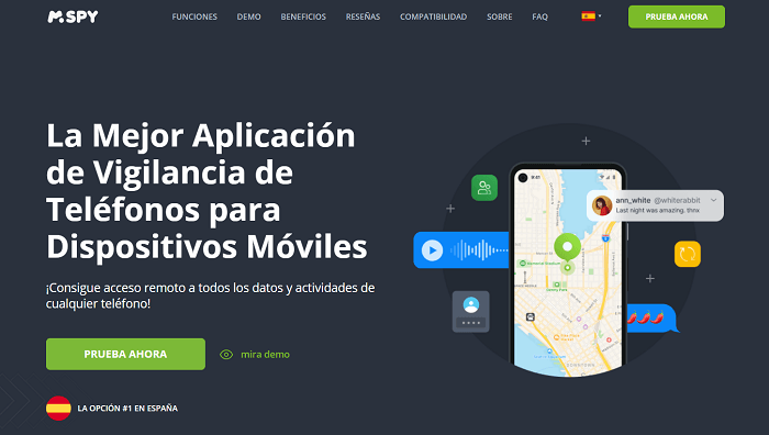 mspy app vigilar mensajes hijos