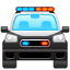 Emoji WhatsApp Viatura de Polícia