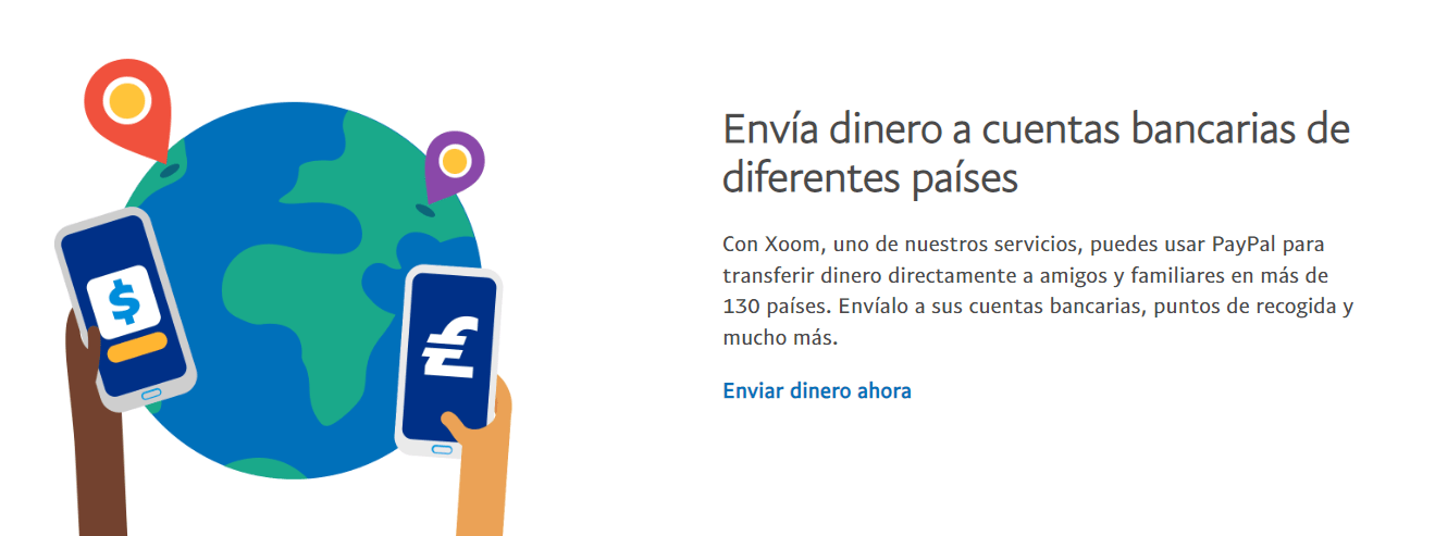 paypal enviar dinero a brasil