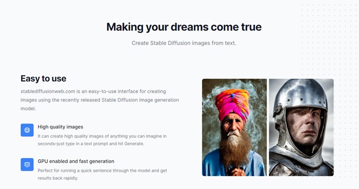 Stable Diffusion create images with artificial intelligence