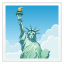 Emoji WhatsApp Estátua da Liberdade