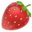 Morango - Significado dos emojis do WhatsApp