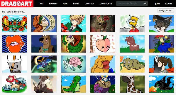 Dragoart sites para desenhar