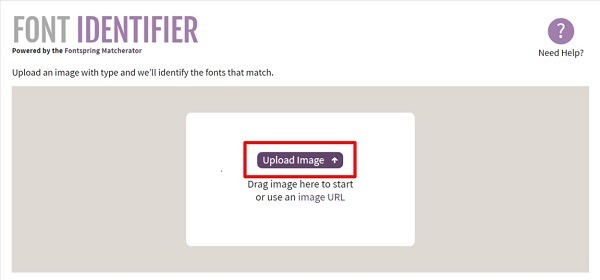 Font Identifier upload