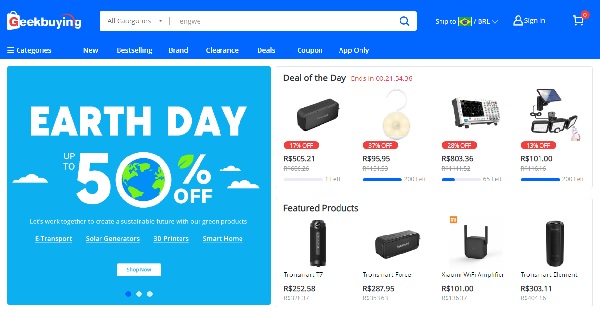 GeekBuying sites pour acheter en Chine