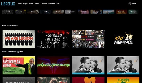 Libreflix sites para assistir filmes online grátis