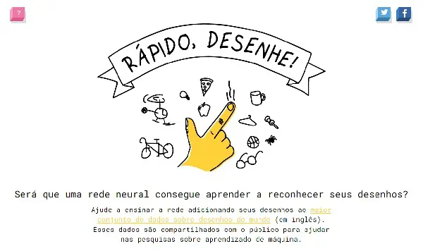 Rapido desenhe sites para desenhar