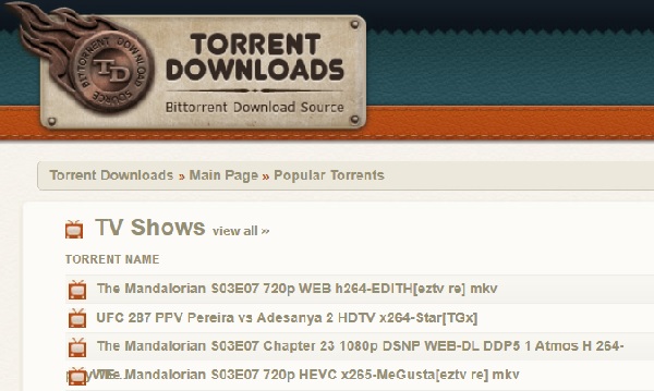 Sites torrent