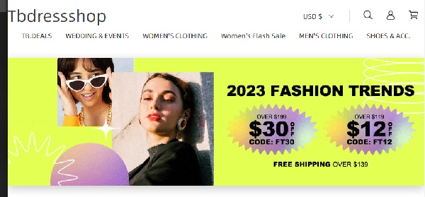 TB dressshop