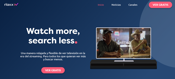 rlaxx tv sitios web para ver películas online gratis