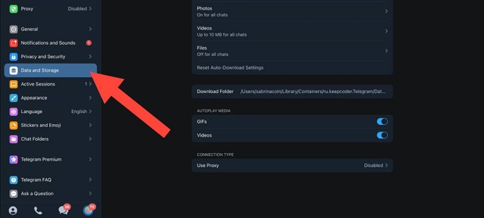 Baixar videos Telegram 22