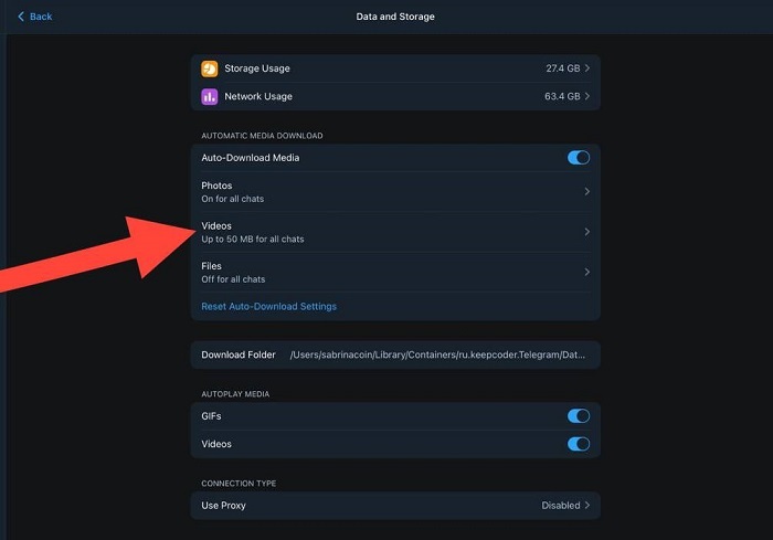 Baixar videos Telegram 23