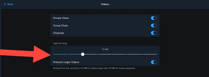 Baixar videos Telegram 24