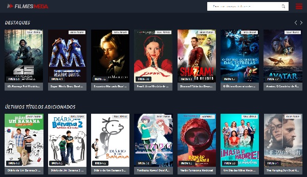 FilmesMega para baixar filmes no PC