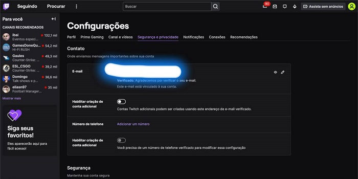 Live no Twitch 6