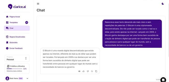 24 reescrever um texto com inteligência artificial