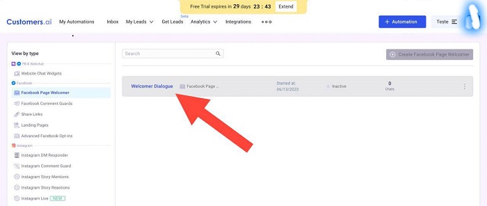 MobileMonkey 9 como criar Chatbot