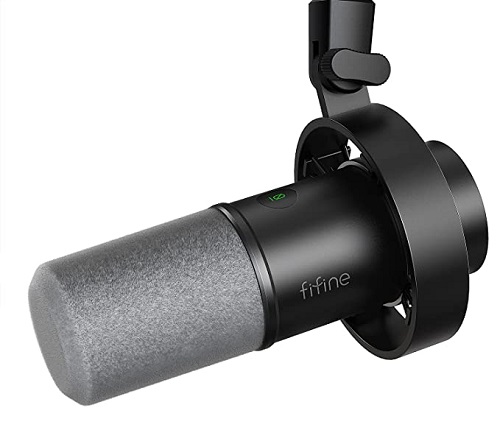 Fifine micrófonos para hacer transmisiones en vivo