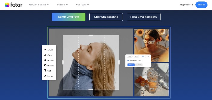 Fotor Imagens com inteligência artificial