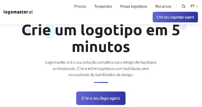 Logomaster Ferramentas de inteligência artificial para criar logos