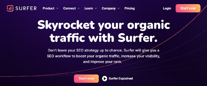 SurferSEO herramientas de inteligencia artificial para SEO