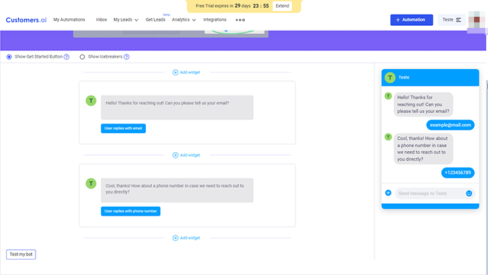 mobilemonkey how to create a chatbot