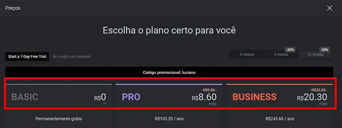 desconto aplicado Taplink desconto aplicado Taplink