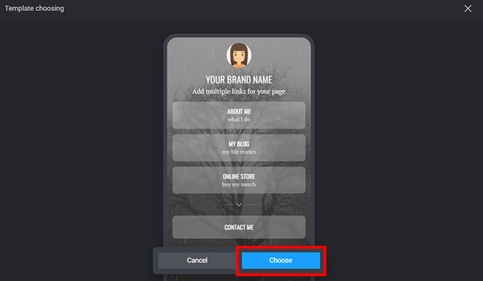 click choose Taplink 