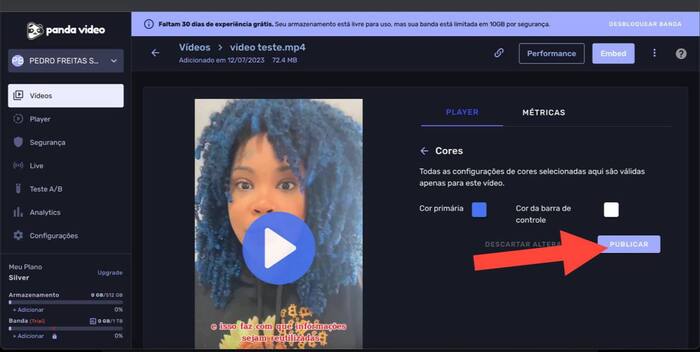 13 como funciona Panda hospedagem de vídeo
