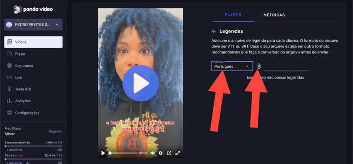15 como funciona Panda hospedagem de vídeo
