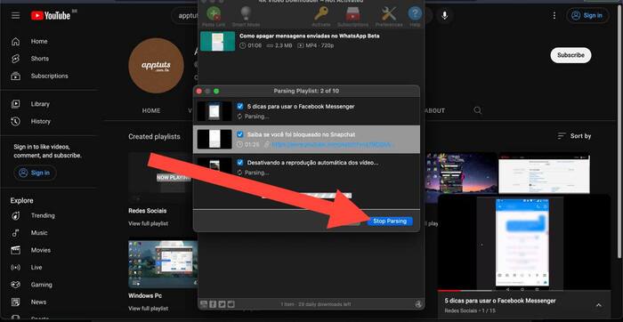 19 Como funciona o 4kDownload