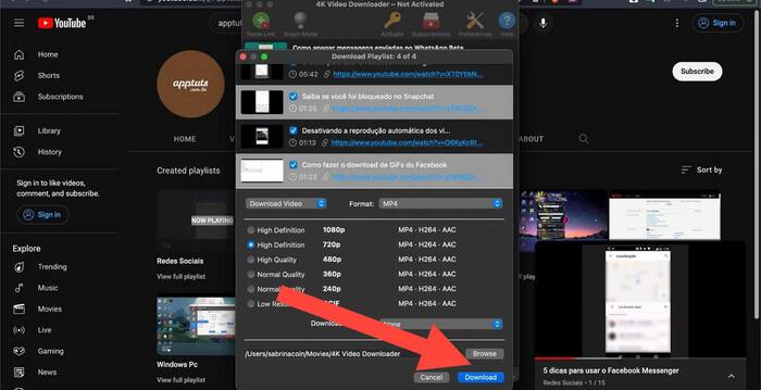 21 Como funciona o 4kDownload