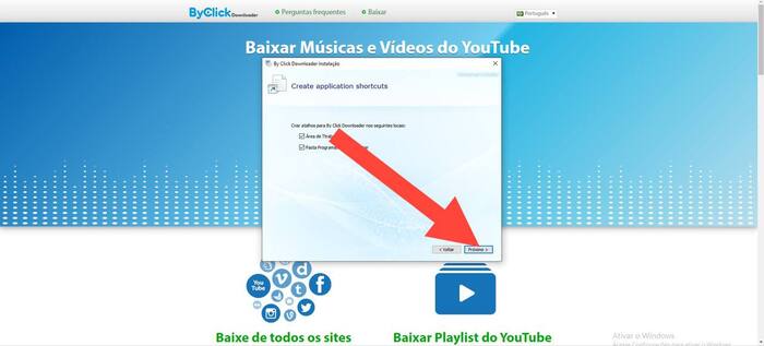 Como usar o By Click Downloader 5