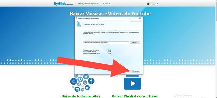 Como usar o By Click Downloader 6